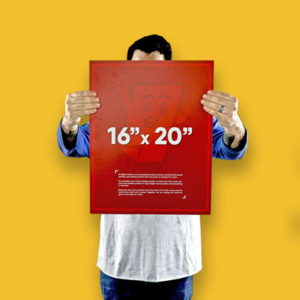 Custom printed posters, 16"x20"