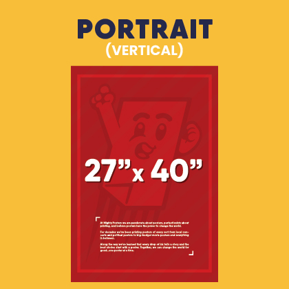 27x40 portrait poster preview